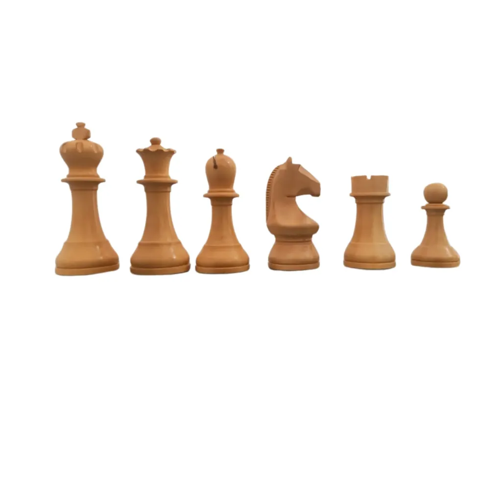 World Chess Wooden chessmen 3.75" king